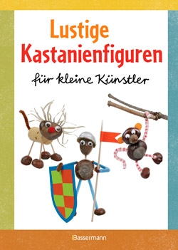 Lustige Kastanienfiguren